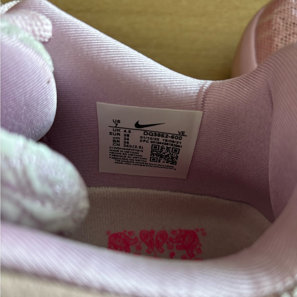 NIKE KD 15 NRG Low Basketball Shoes Mens Size 7Aunt Pearl Pink - Picture 10 of 10